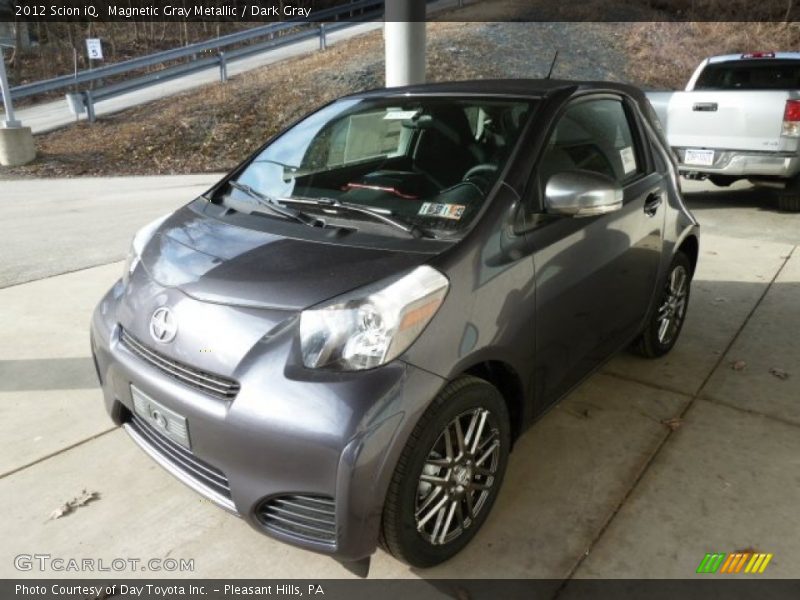 Magnetic Gray Metallic / Dark Gray 2012 Scion iQ
