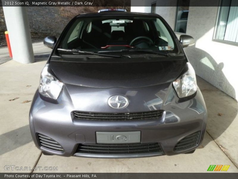 Magnetic Gray Metallic / Dark Gray 2012 Scion iQ
