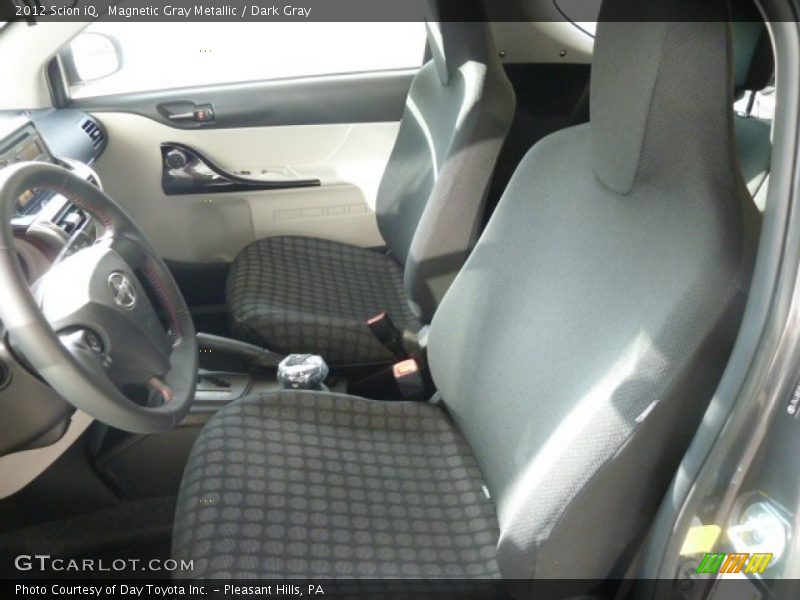 Magnetic Gray Metallic / Dark Gray 2012 Scion iQ