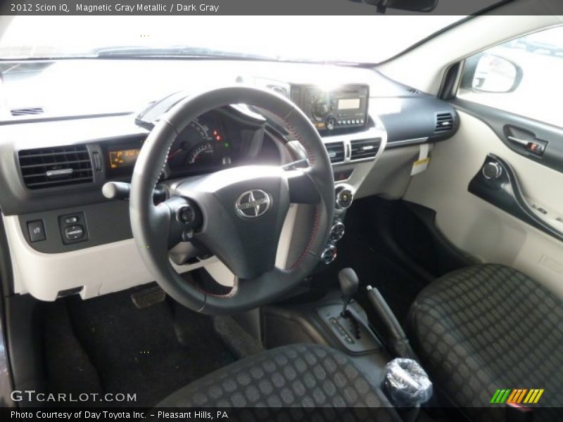Magnetic Gray Metallic / Dark Gray 2012 Scion iQ