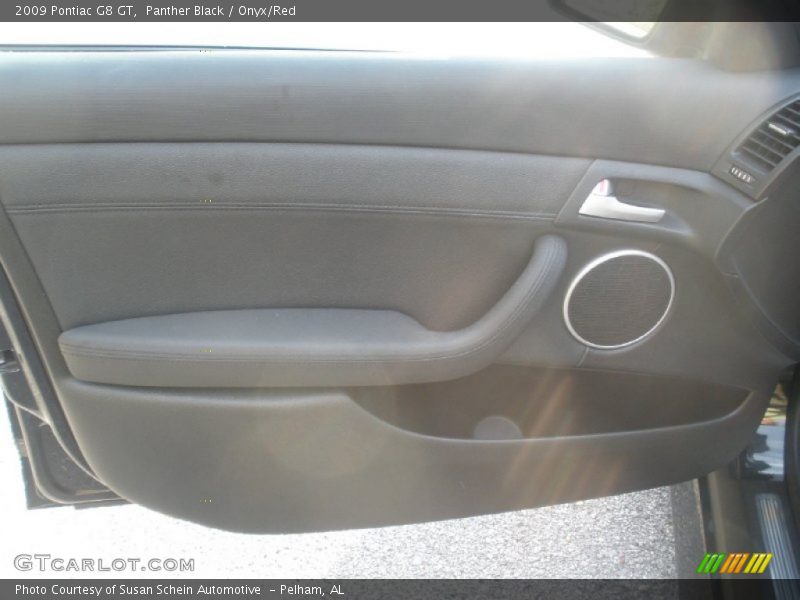 Panther Black / Onyx/Red 2009 Pontiac G8 GT