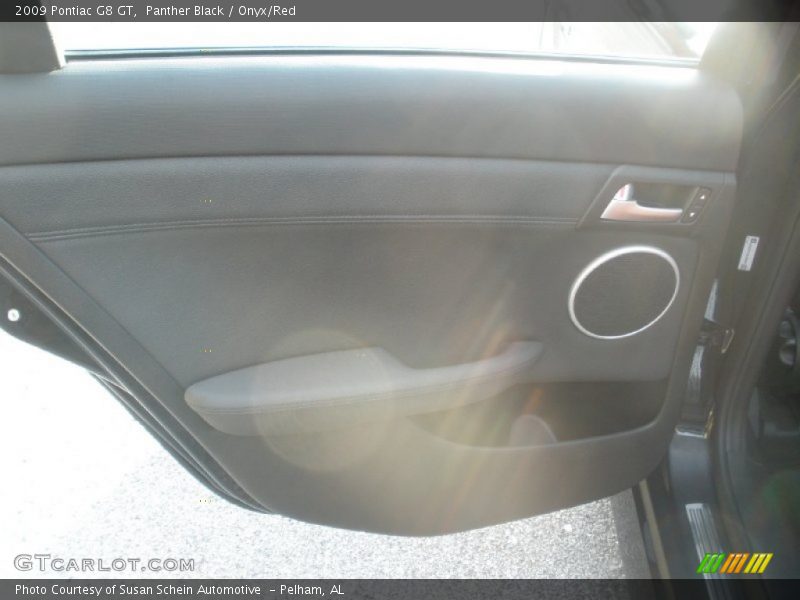 Panther Black / Onyx/Red 2009 Pontiac G8 GT