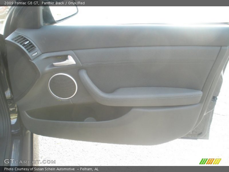 Panther Black / Onyx/Red 2009 Pontiac G8 GT