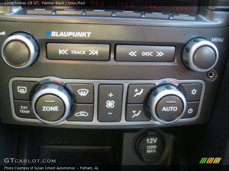 Controls of 2009 G8 GT