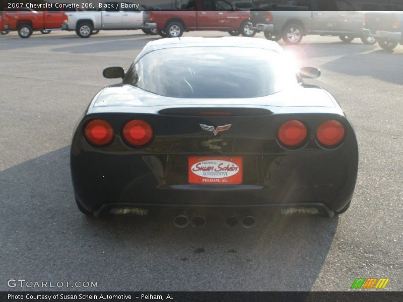 Black / Ebony 2007 Chevrolet Corvette Z06