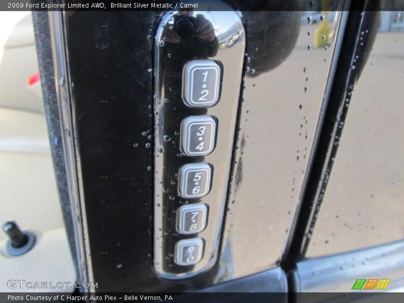 Brilliant Silver Metallic / Camel 2009 Ford Explorer Limited AWD