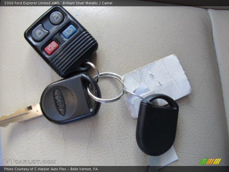 Keys of 2009 Explorer Limited AWD