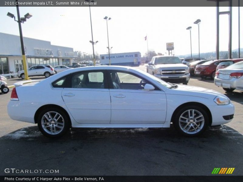 Summit White / Neutral 2010 Chevrolet Impala LTZ