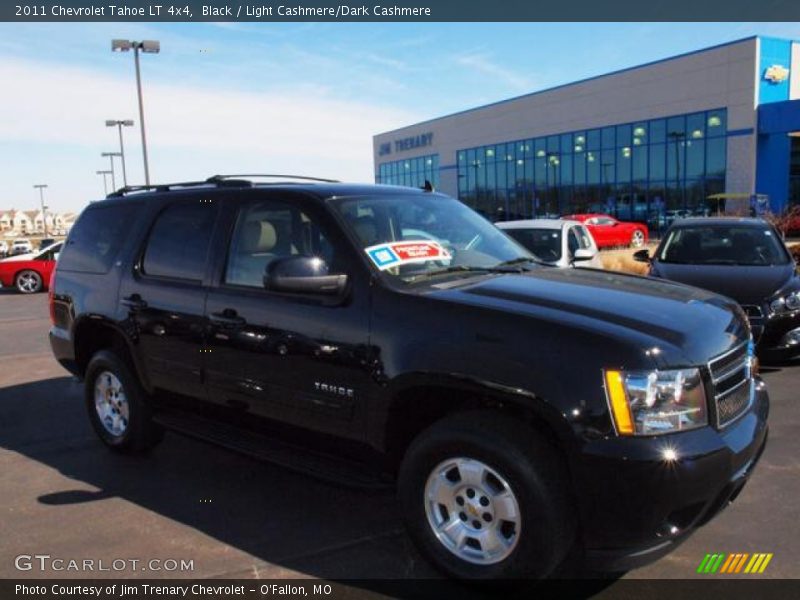 Black / Light Cashmere/Dark Cashmere 2011 Chevrolet Tahoe LT 4x4