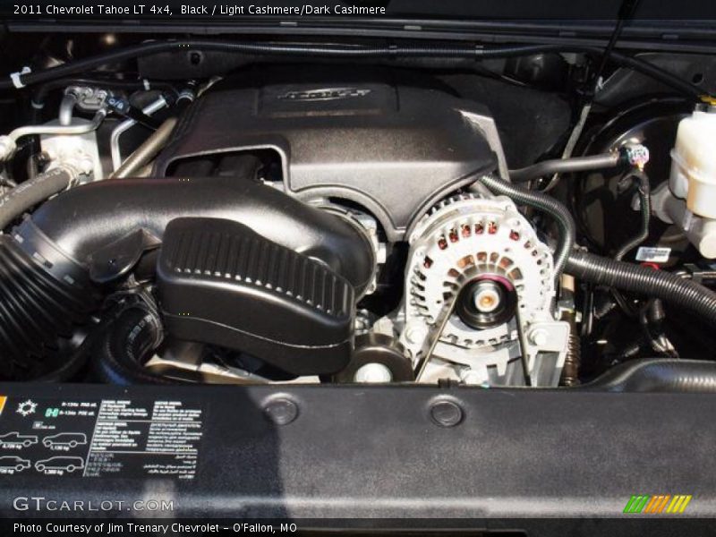 Black / Light Cashmere/Dark Cashmere 2011 Chevrolet Tahoe LT 4x4