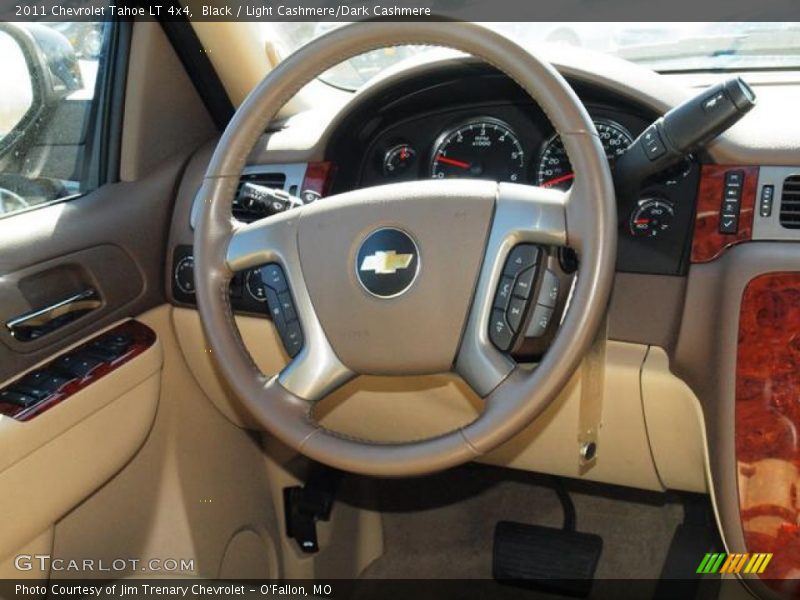 Black / Light Cashmere/Dark Cashmere 2011 Chevrolet Tahoe LT 4x4
