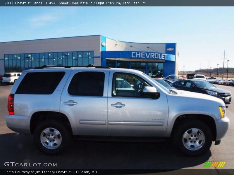 Sheer Silver Metallic / Light Titanium/Dark Titanium 2011 Chevrolet Tahoe LT 4x4