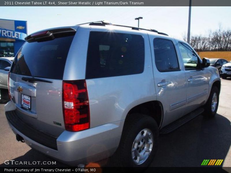 Sheer Silver Metallic / Light Titanium/Dark Titanium 2011 Chevrolet Tahoe LT 4x4
