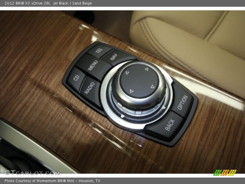 Jet Black / Sand Beige 2012 BMW X3 xDrive 28i