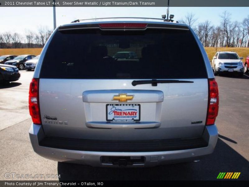 Sheer Silver Metallic / Light Titanium/Dark Titanium 2011 Chevrolet Tahoe LT 4x4