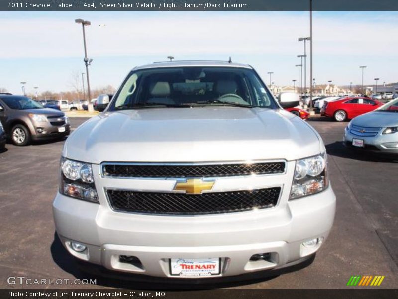 Sheer Silver Metallic / Light Titanium/Dark Titanium 2011 Chevrolet Tahoe LT 4x4