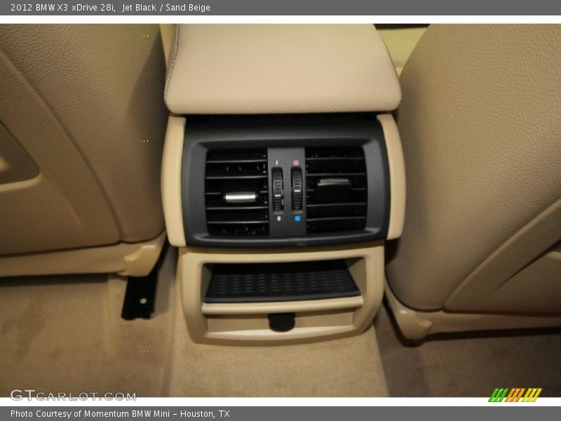 Jet Black / Sand Beige 2012 BMW X3 xDrive 28i