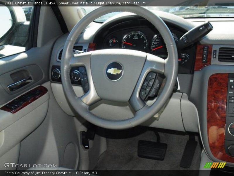 Sheer Silver Metallic / Light Titanium/Dark Titanium 2011 Chevrolet Tahoe LT 4x4