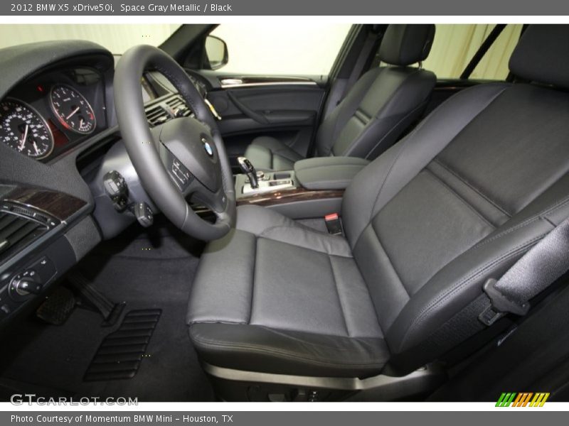 Space Gray Metallic / Black 2012 BMW X5 xDrive50i
