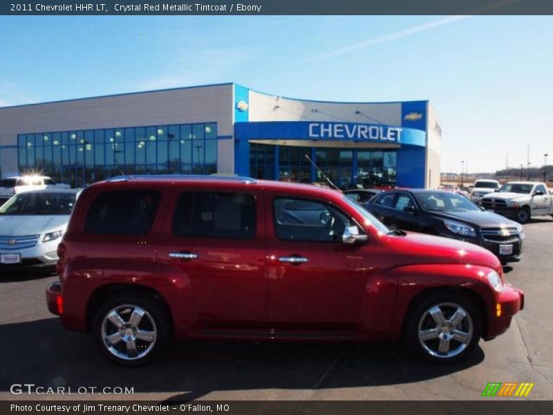 Crystal Red Metallic Tintcoat / Ebony 2011 Chevrolet HHR LT