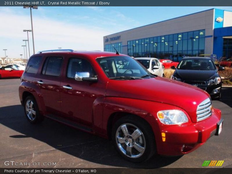 Crystal Red Metallic Tintcoat / Ebony 2011 Chevrolet HHR LT