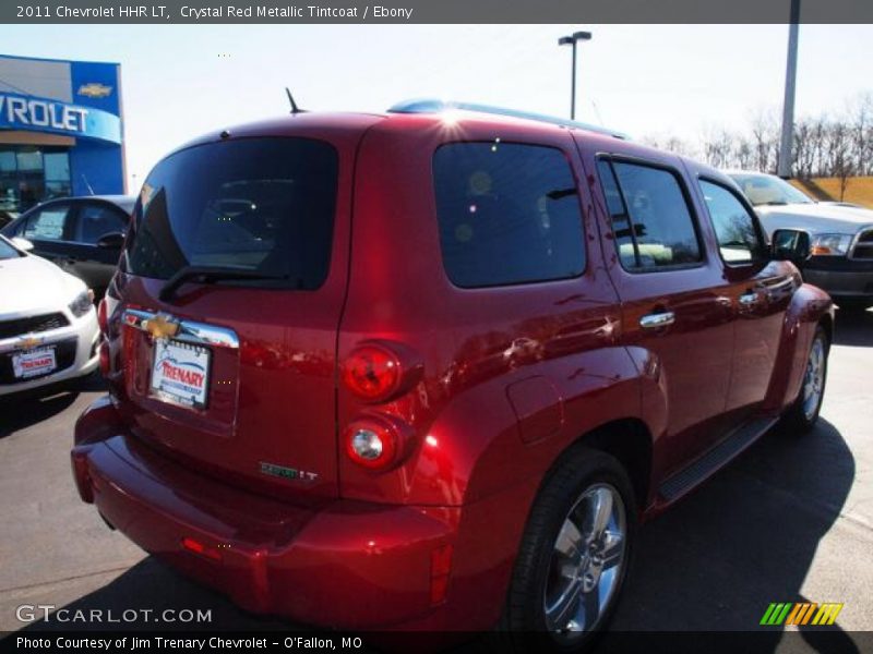 Crystal Red Metallic Tintcoat / Ebony 2011 Chevrolet HHR LT