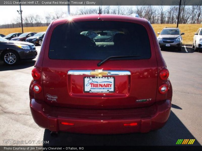 Crystal Red Metallic Tintcoat / Ebony 2011 Chevrolet HHR LT