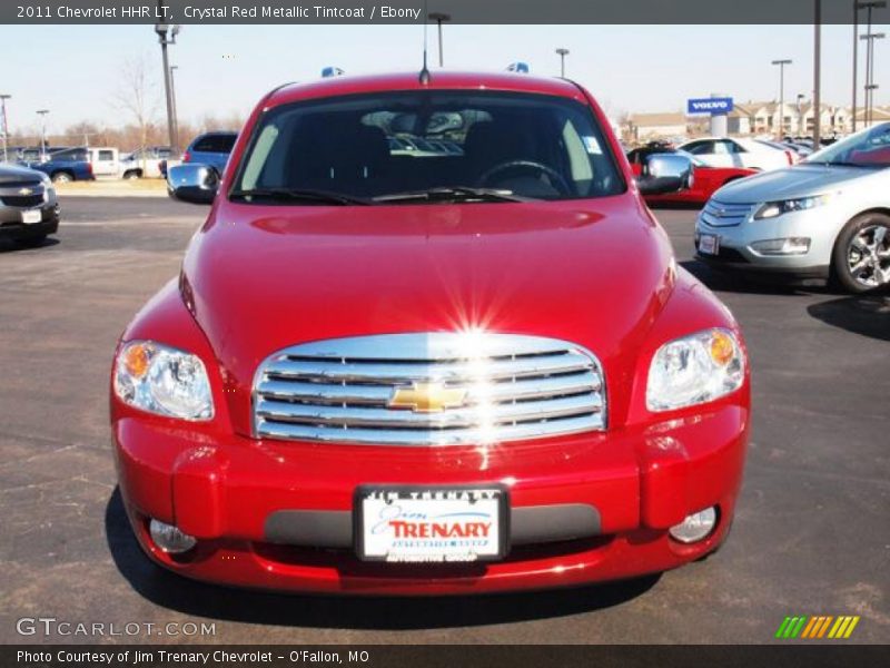 Crystal Red Metallic Tintcoat / Ebony 2011 Chevrolet HHR LT