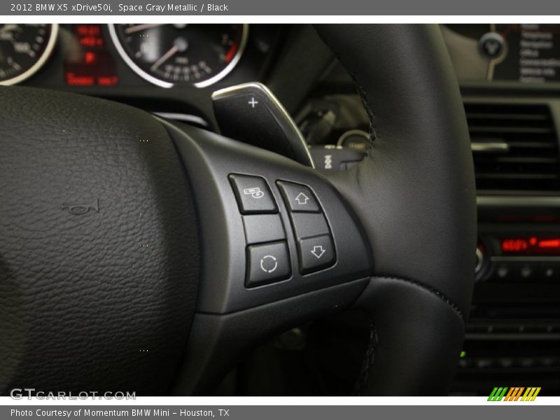 Space Gray Metallic / Black 2012 BMW X5 xDrive50i