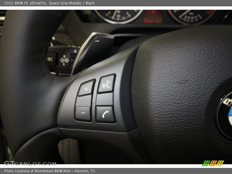 Space Gray Metallic / Black 2012 BMW X5 xDrive50i