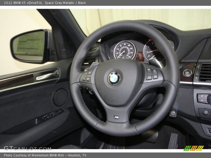 Space Gray Metallic / Black 2012 BMW X5 xDrive50i