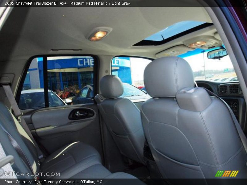 Medium Red Metallic / Light Gray 2005 Chevrolet TrailBlazer LT 4x4