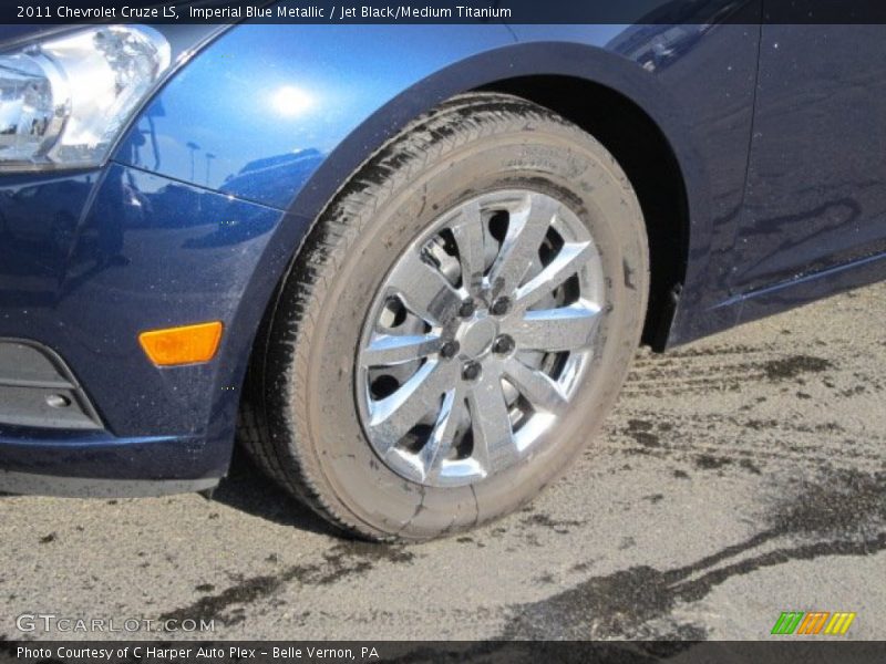 Imperial Blue Metallic / Jet Black/Medium Titanium 2011 Chevrolet Cruze LS