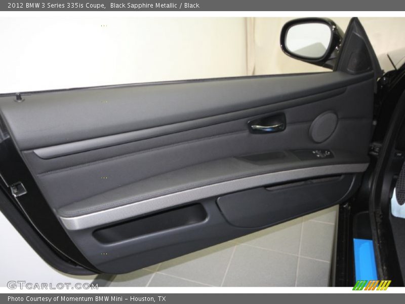 Black Sapphire Metallic / Black 2012 BMW 3 Series 335is Coupe