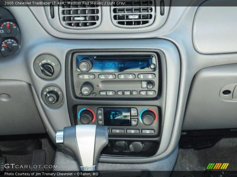 Medium Red Metallic / Light Gray 2005 Chevrolet TrailBlazer LT 4x4