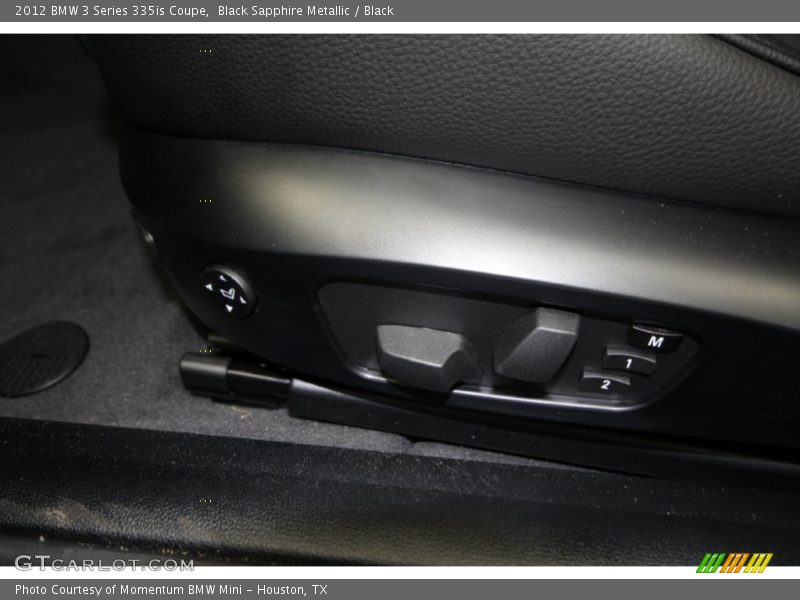 Black Sapphire Metallic / Black 2012 BMW 3 Series 335is Coupe