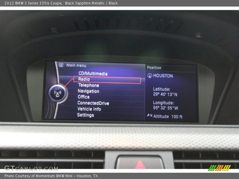 Black Sapphire Metallic / Black 2012 BMW 3 Series 335is Coupe