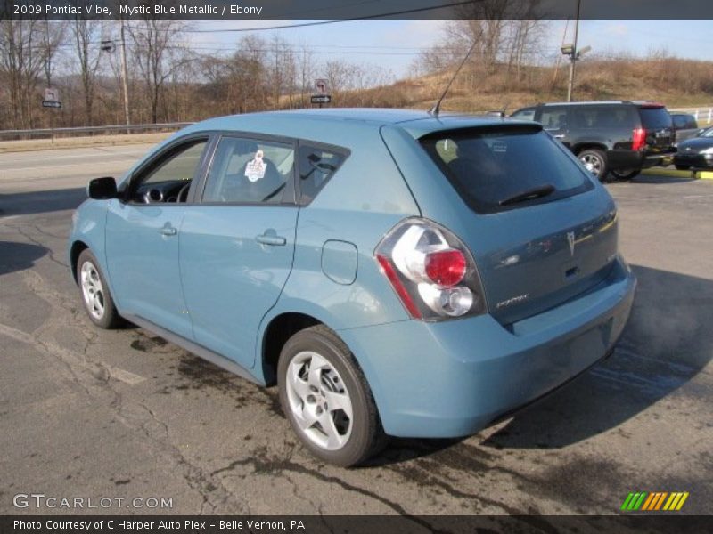 Mystic Blue Metallic / Ebony 2009 Pontiac Vibe