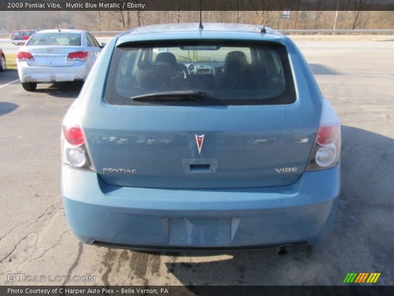 Mystic Blue Metallic / Ebony 2009 Pontiac Vibe