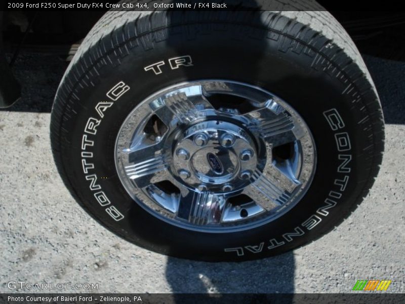Oxford White / FX4 Black 2009 Ford F250 Super Duty FX4 Crew Cab 4x4