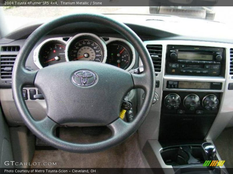 Titanium Metallic / Stone 2004 Toyota 4Runner SR5 4x4