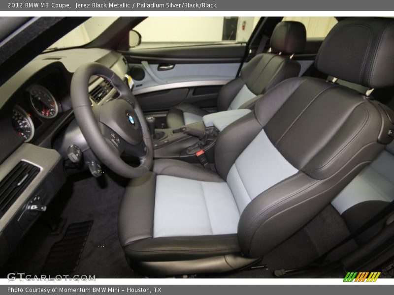 Jerez Black Metallic / Palladium Silver/Black/Black 2012 BMW M3 Coupe
