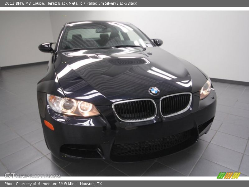 Jerez Black Metallic / Palladium Silver/Black/Black 2012 BMW M3 Coupe