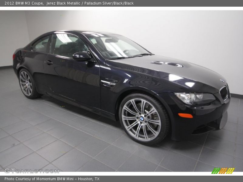 Jerez Black Metallic / Palladium Silver/Black/Black 2012 BMW M3 Coupe