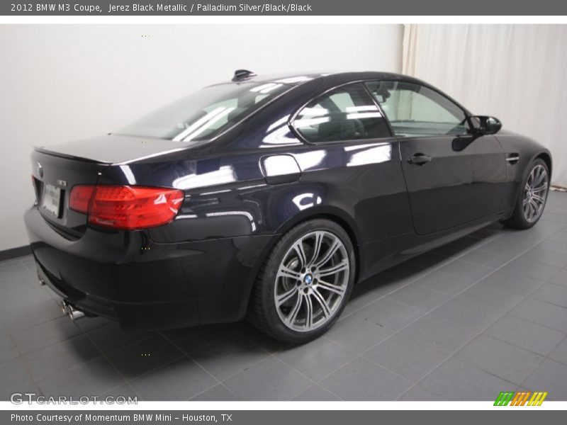Jerez Black Metallic / Palladium Silver/Black/Black 2012 BMW M3 Coupe