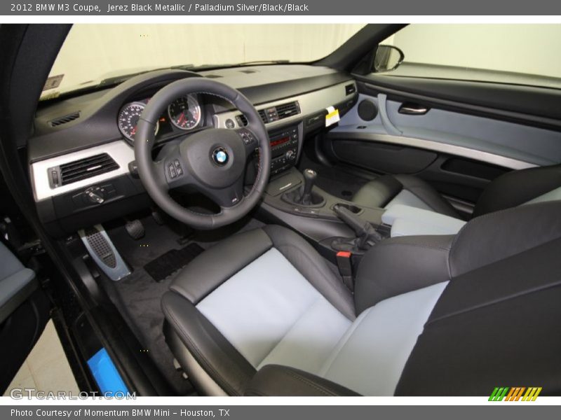 Jerez Black Metallic / Palladium Silver/Black/Black 2012 BMW M3 Coupe