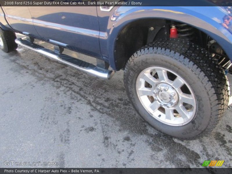 Dark Blue Pearl Metallic / Ebony 2008 Ford F250 Super Duty FX4 Crew Cab 4x4
