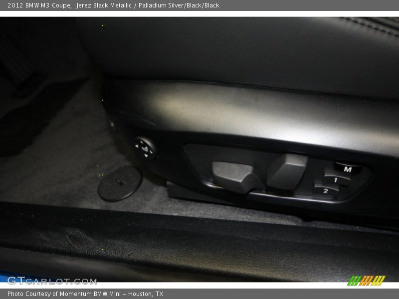 Jerez Black Metallic / Palladium Silver/Black/Black 2012 BMW M3 Coupe