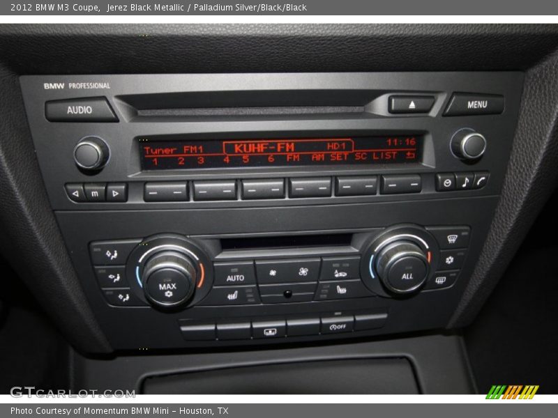 Controls of 2012 M3 Coupe