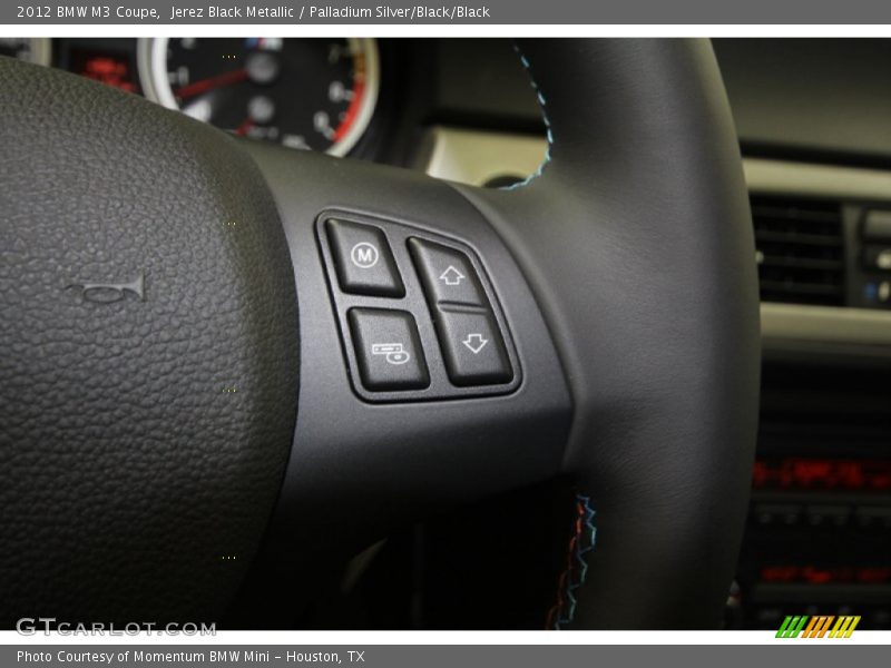 Jerez Black Metallic / Palladium Silver/Black/Black 2012 BMW M3 Coupe